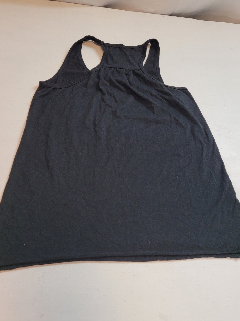 Basic Black Racerback Tank Top - Picture 5 of 7